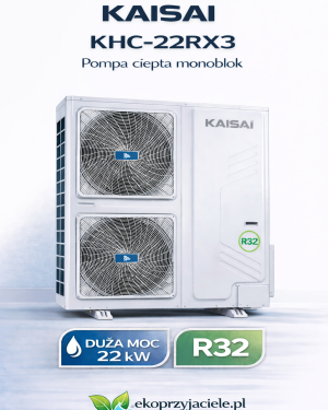 pompa ciepła kaisai monoblok khc 22rx3 (r32)